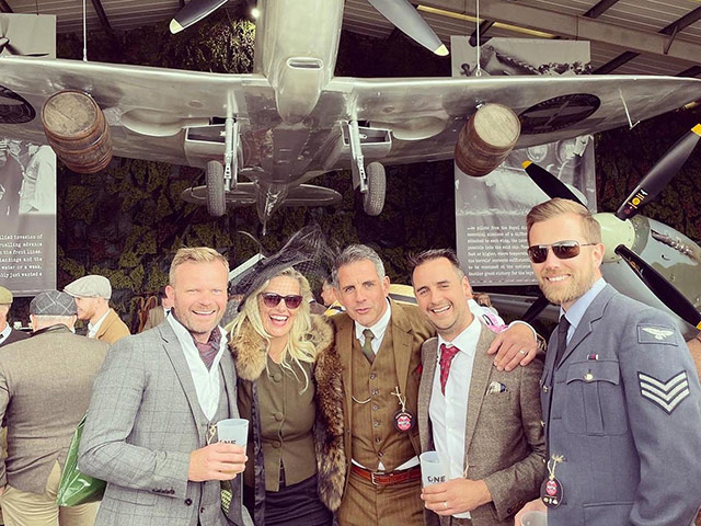 Friends loving Goodwood Revival